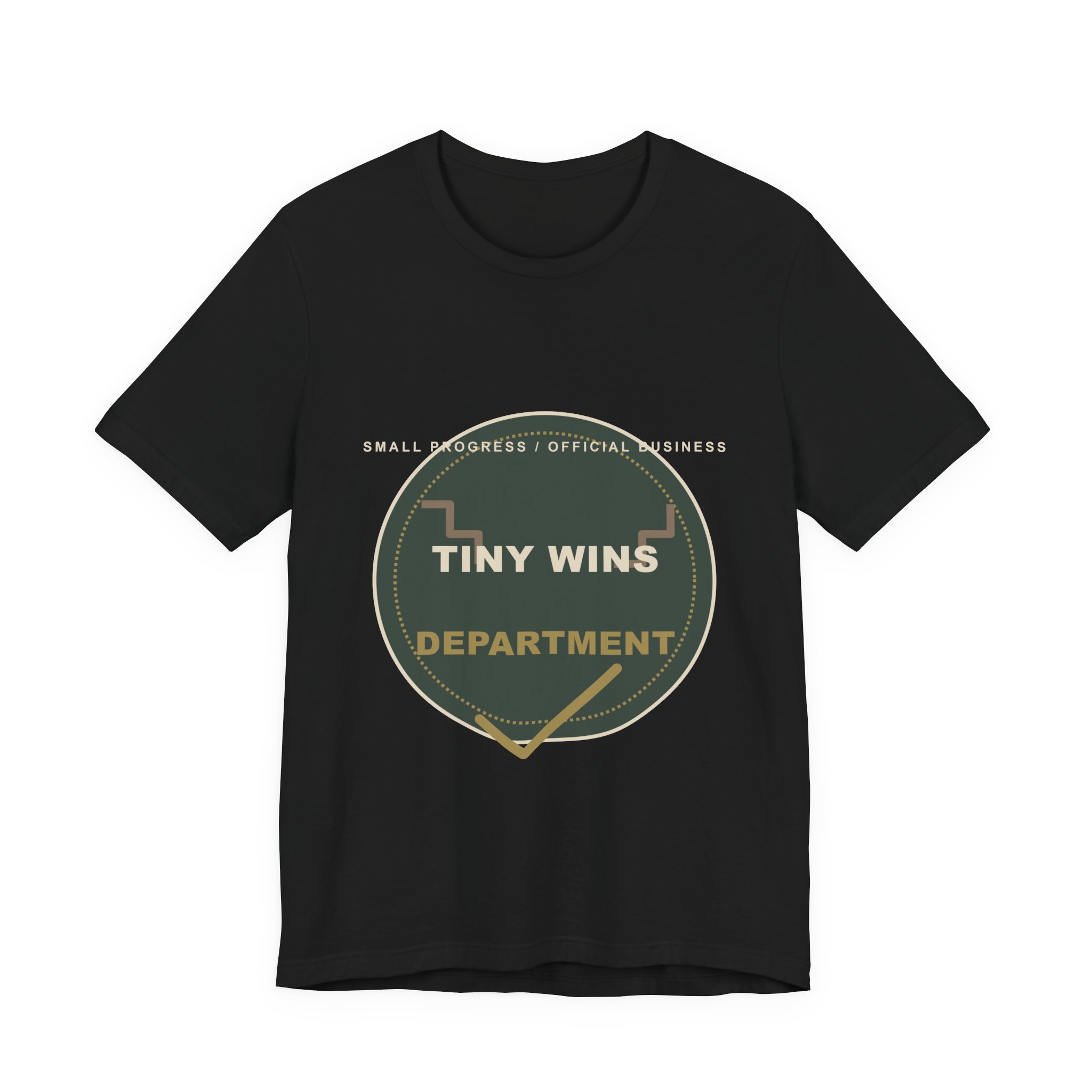 Tiny Wins Department Funny Unisex T-Shirt